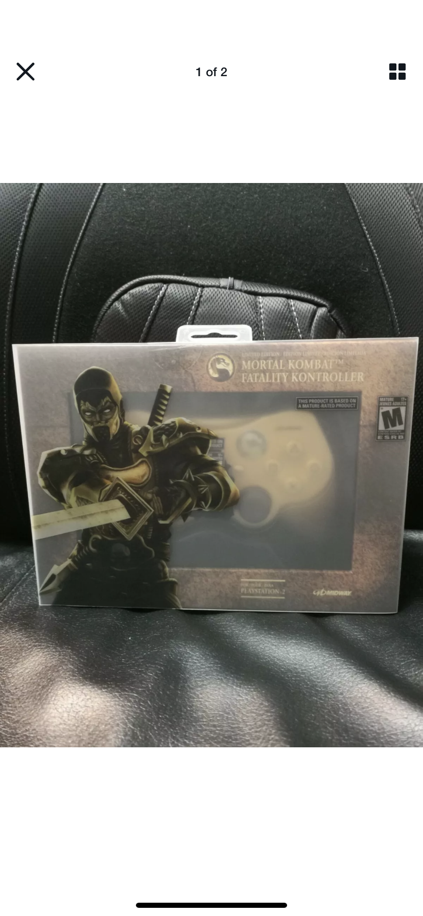 Scorpion Fatality ps2 Controller BRAND NEW