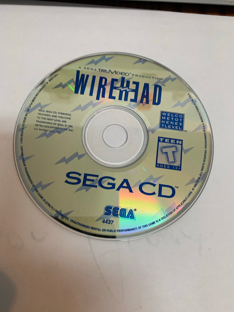 wirehead disc only sega cd