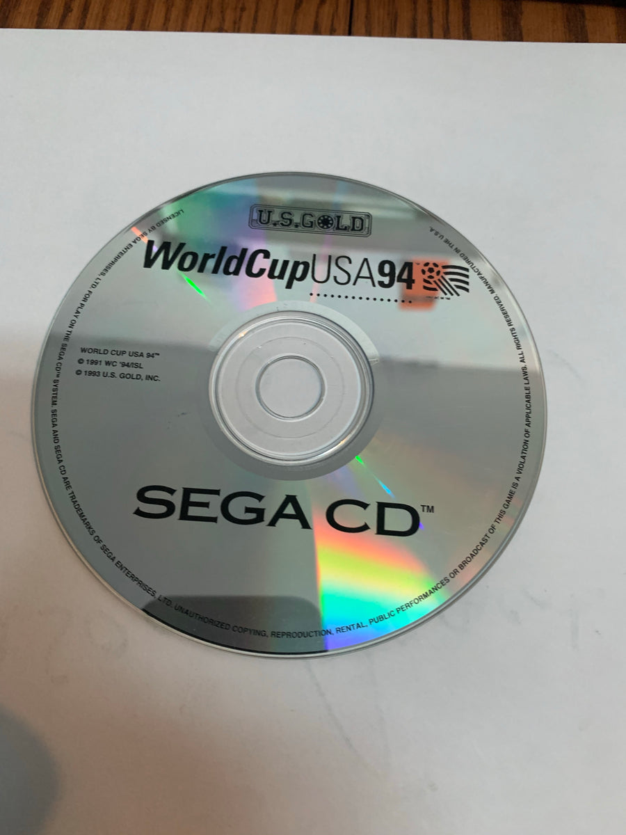 world cup USA 94 disc only sega cd