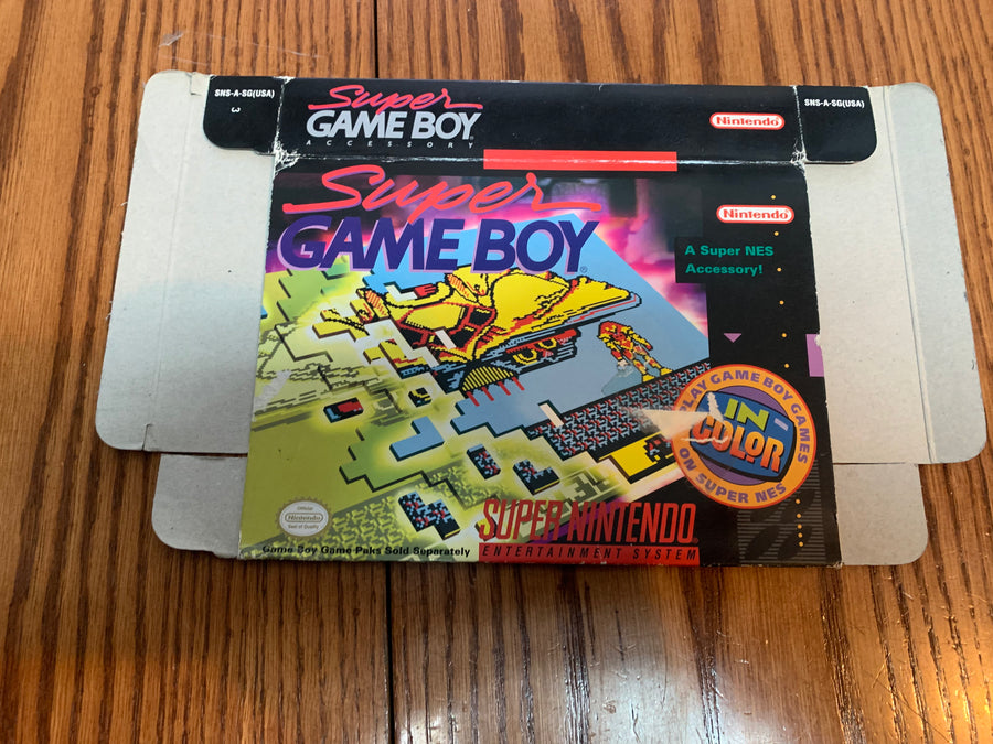Super Gameboy Box only