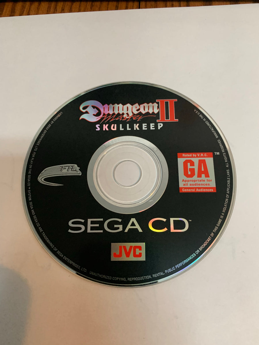 dungeon master 2 skullkeep disc only sega cd