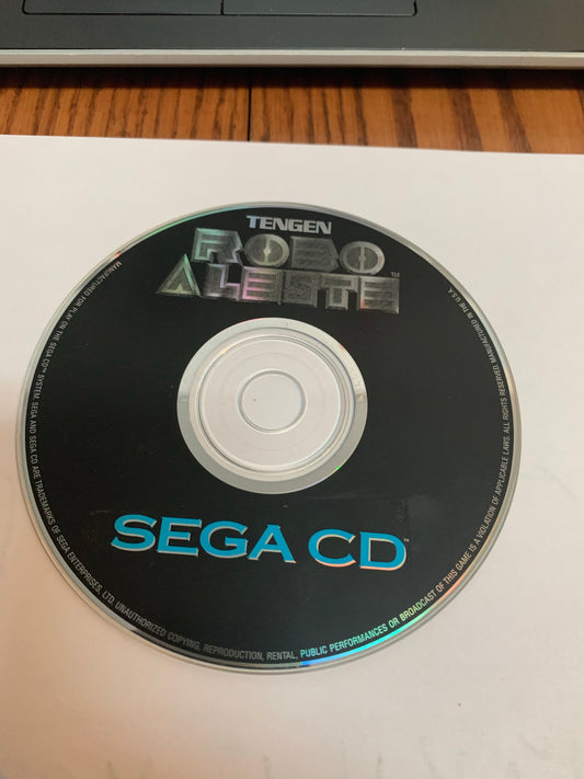 robo aleste disc only sega cd
