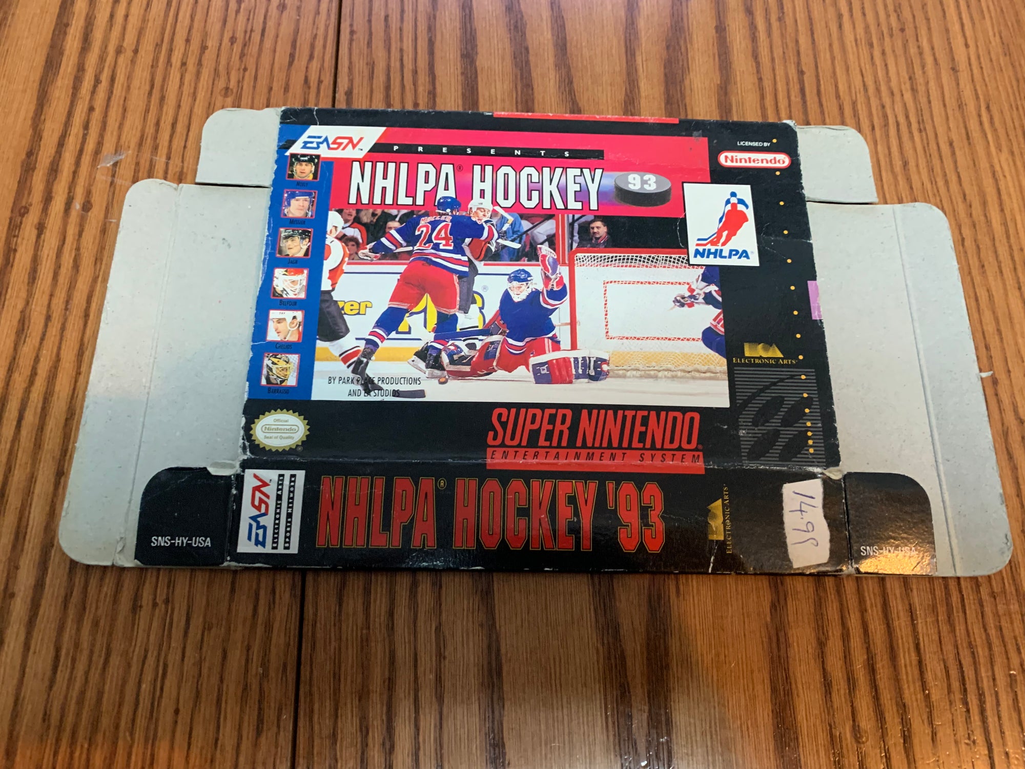 NHLPA hockey 93